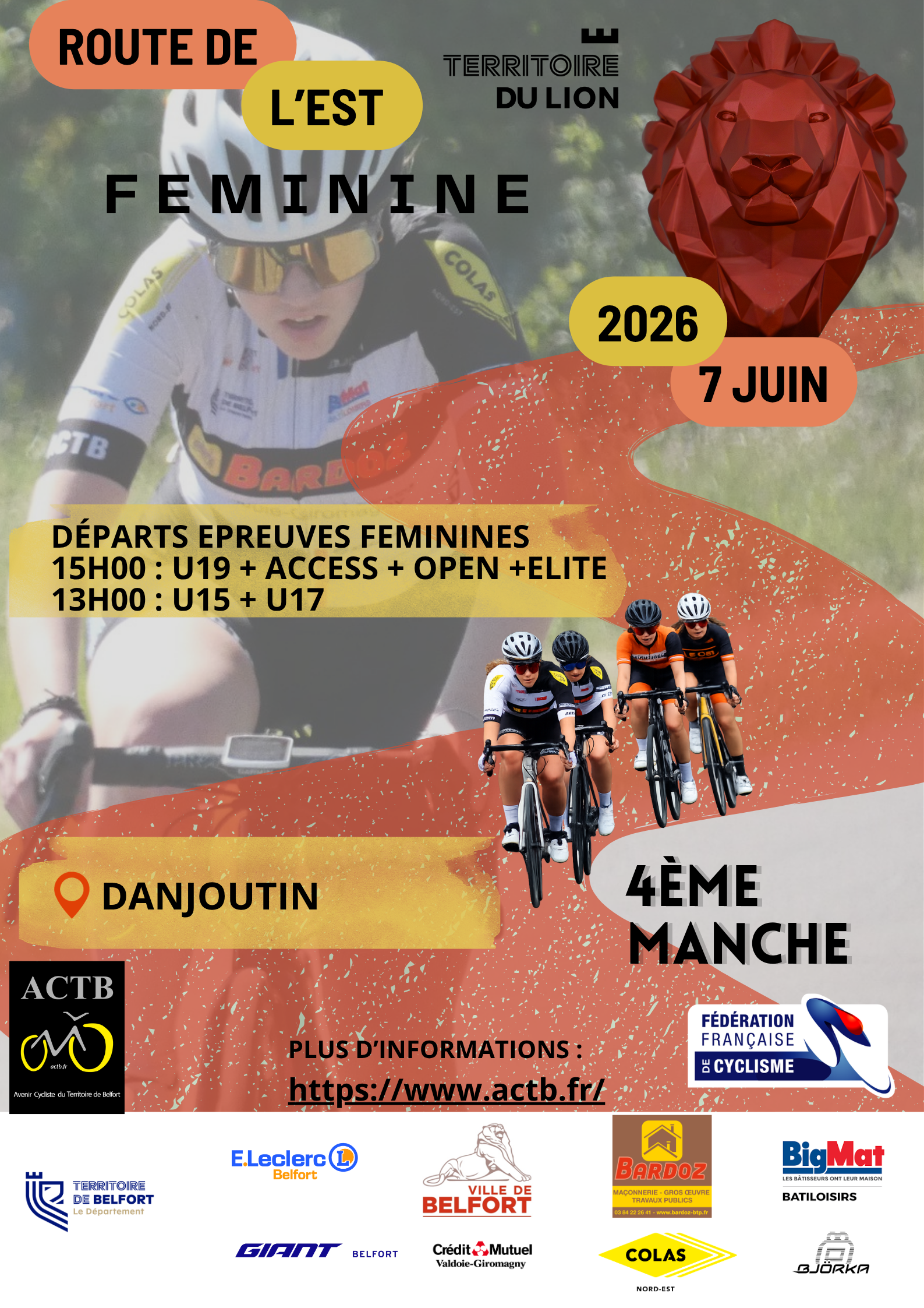 Challenge Route de l’EST Féminines – Edition 2026